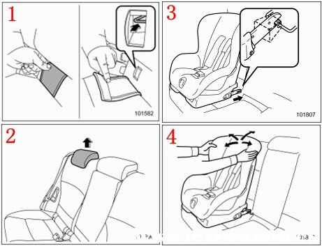 斯巴鲁傲虎安全座椅接口，傲虎安全座椅怎么安装
